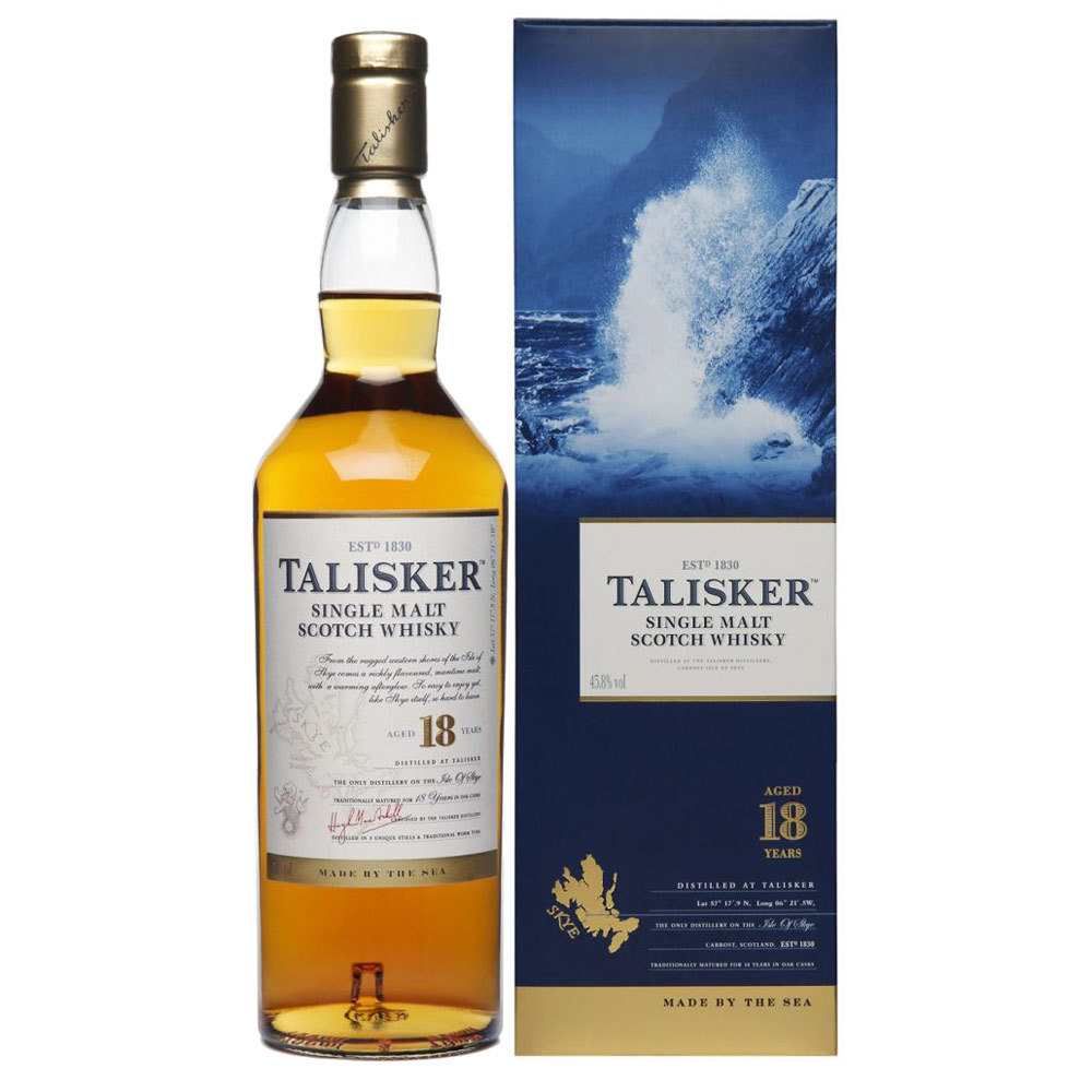 Talisker 18 Year Old Scotch Whisky The Wine Chambers