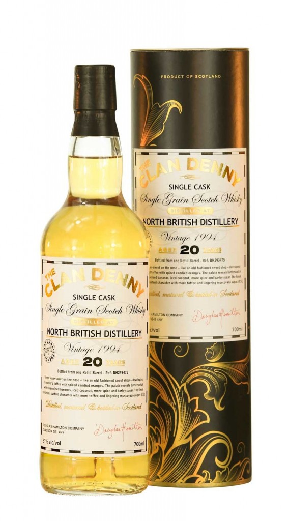 The Clan Denny North British Distillery 20 year old Single Grain (Douglas Laing) product image